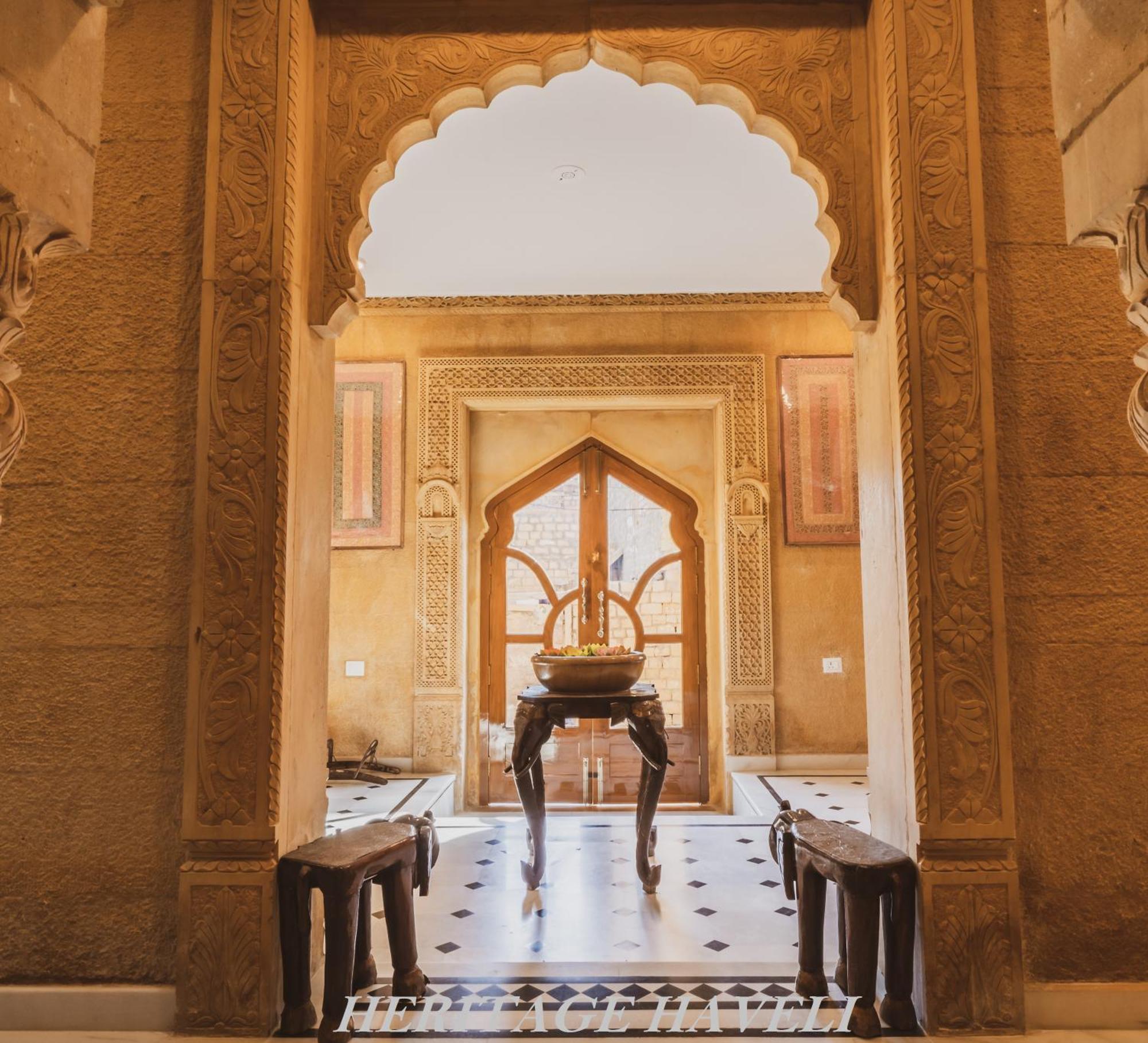 Hotel Heritage Haveli Jaisalmer Exterior photo